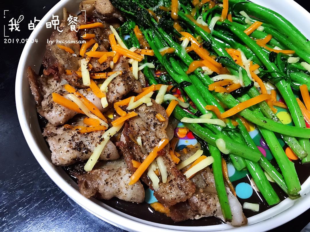 香煎五花肉