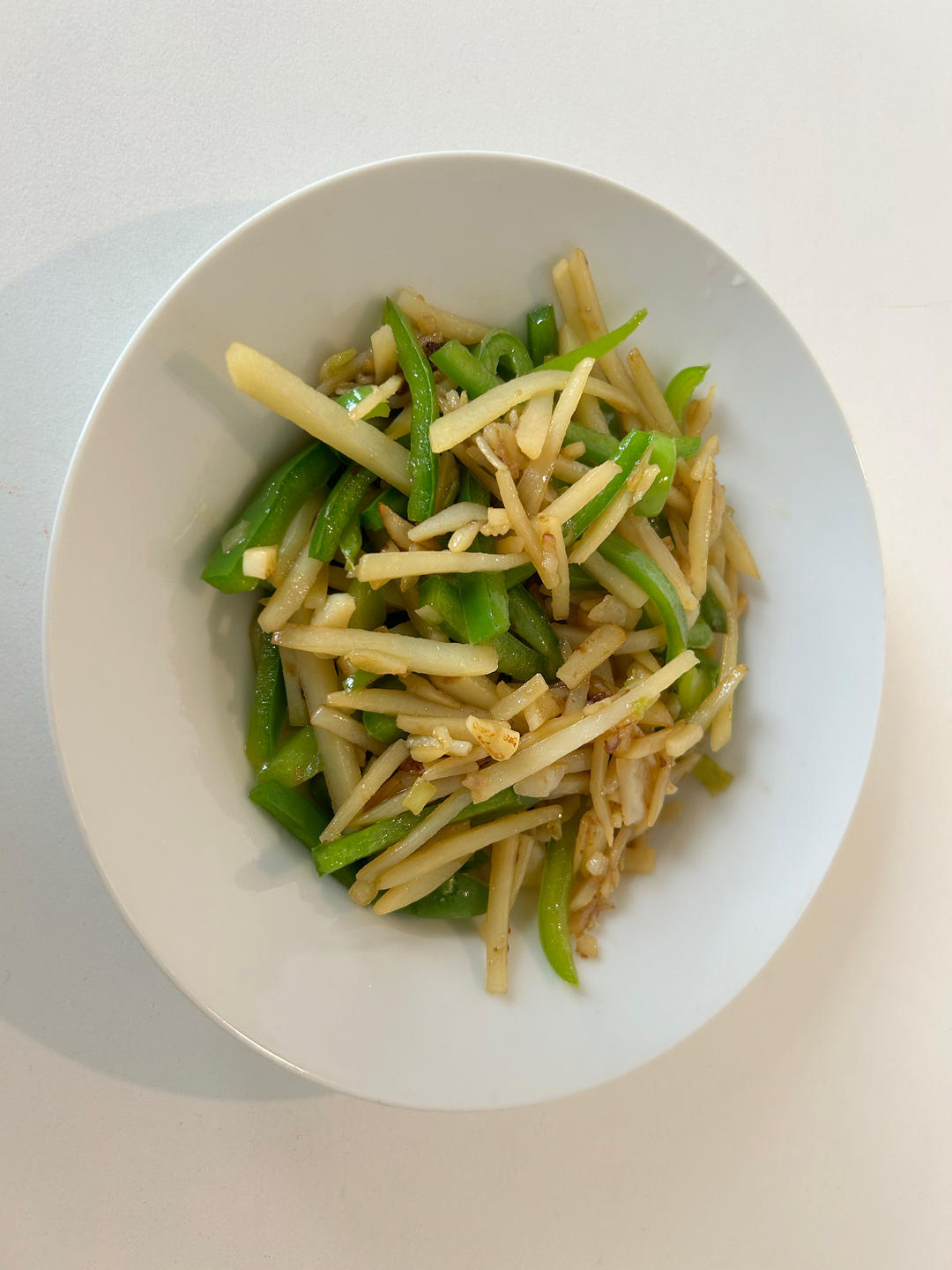 青椒土豆丝