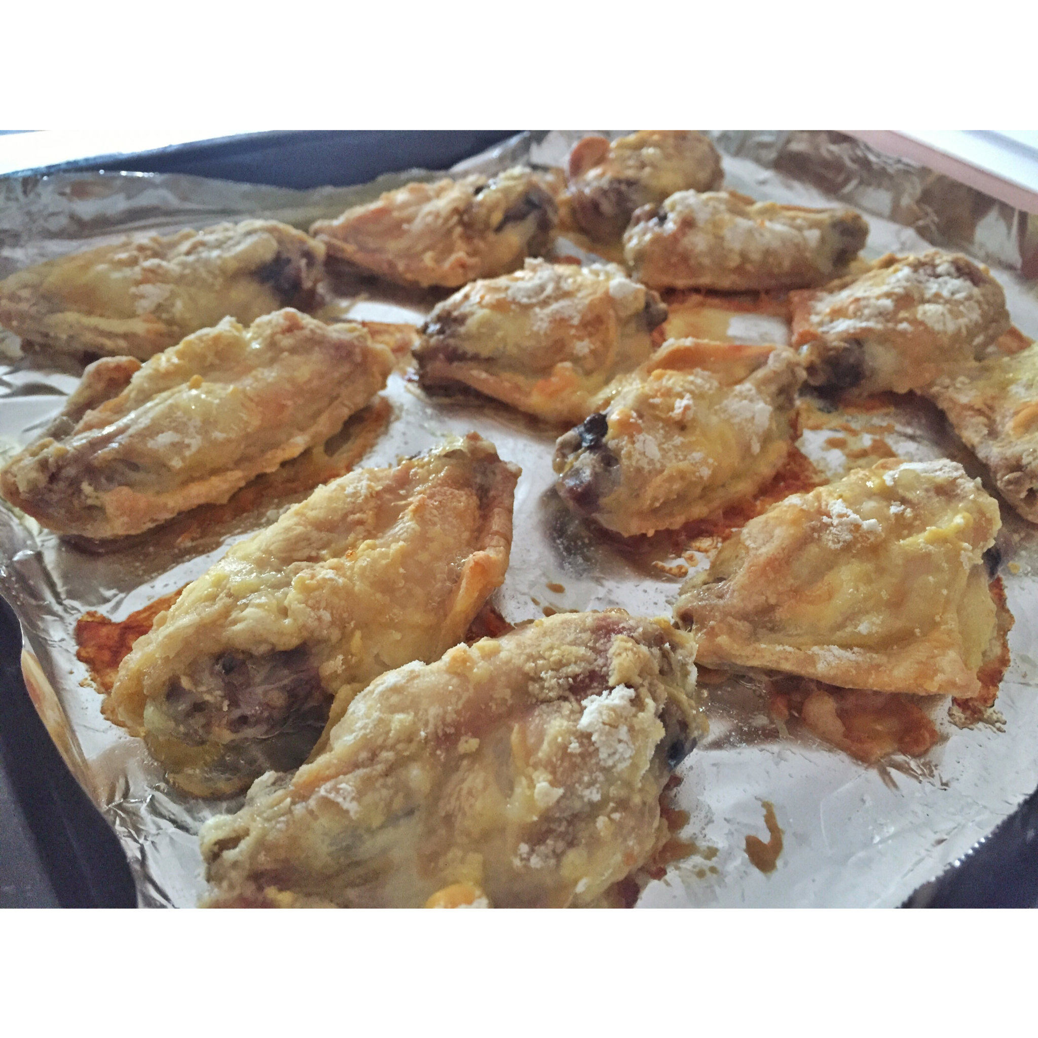 烤箱版炸鸡翅