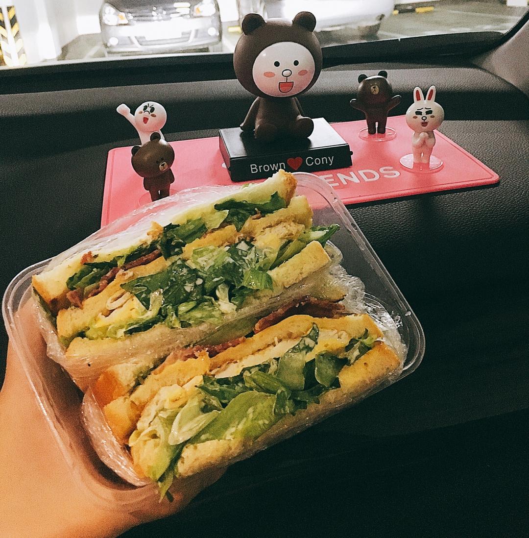 火腿芝士蛋三文治