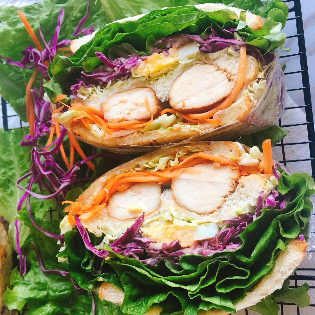 照烧鸡肉沼三明￨满足要飞起来的做法