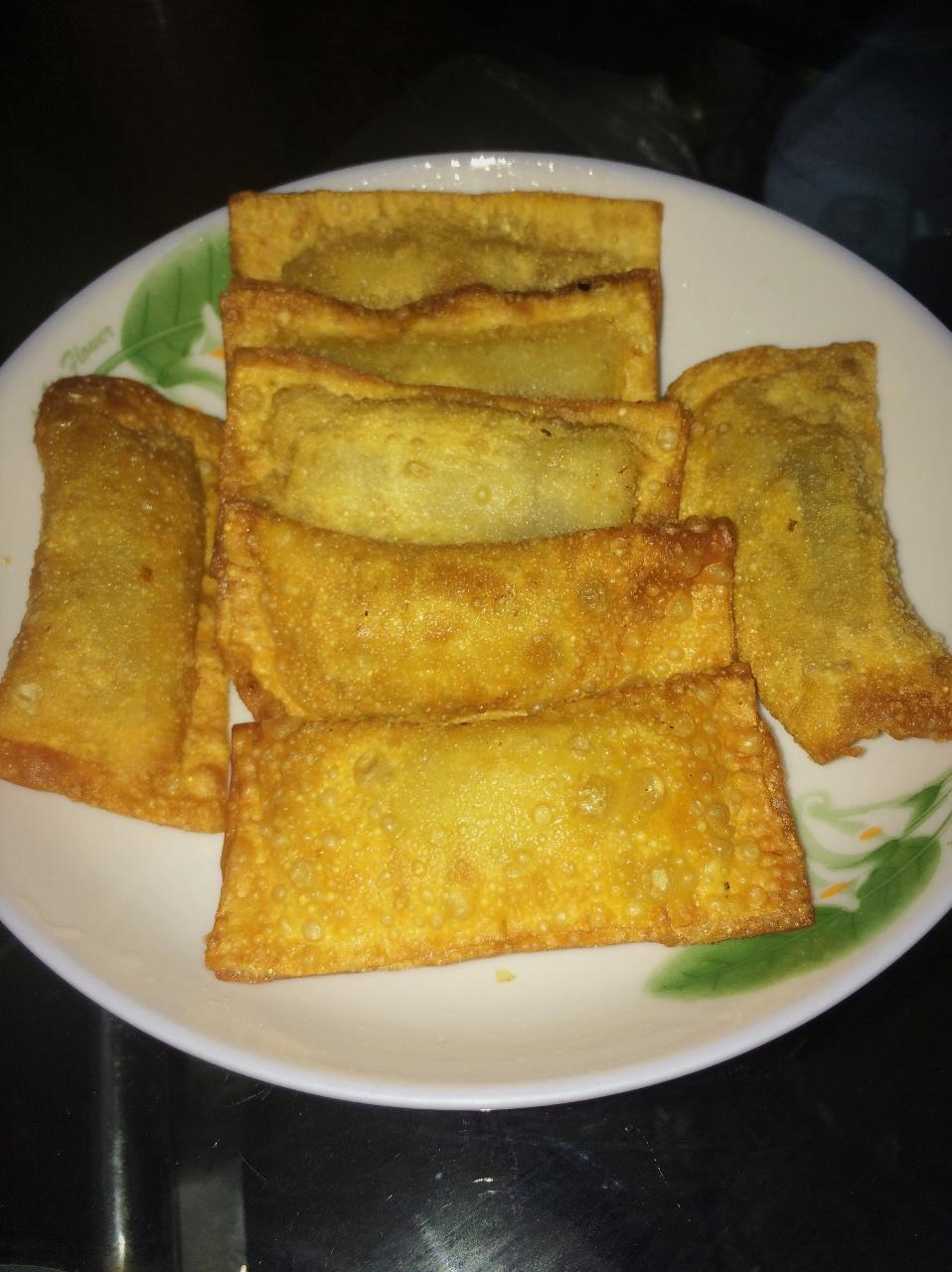 苹果派（馄饨皮版，三种做法）