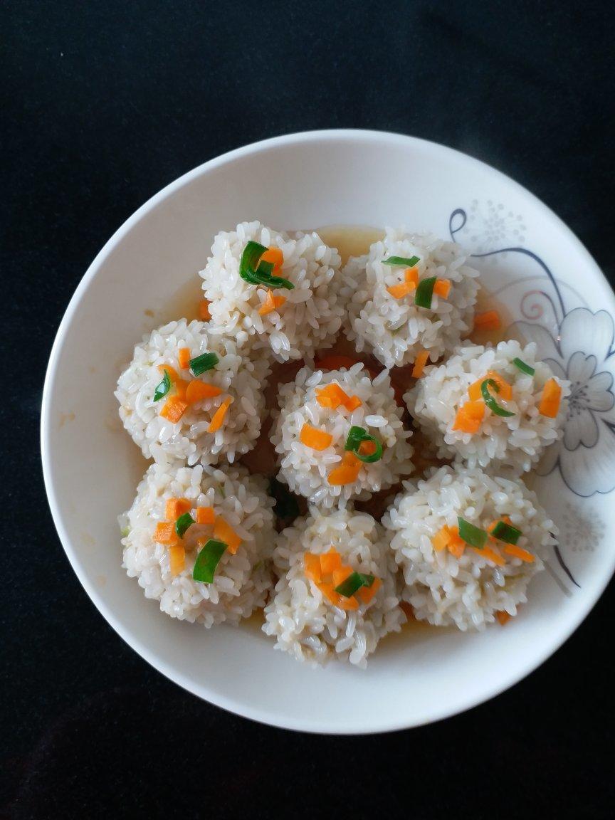 一看就会，超级简单的珍珠丸子