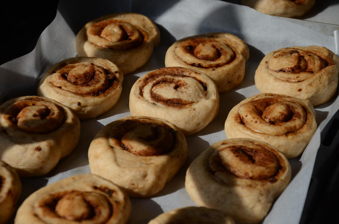 瑞典肉桂卷（附鲜酵母、活性干酵母、即时酵母用量换算公式）