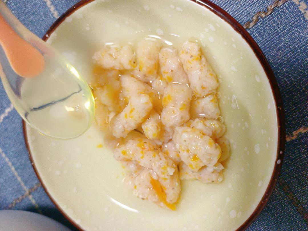 宝宝辅食~鲜虾香菇丸的做法