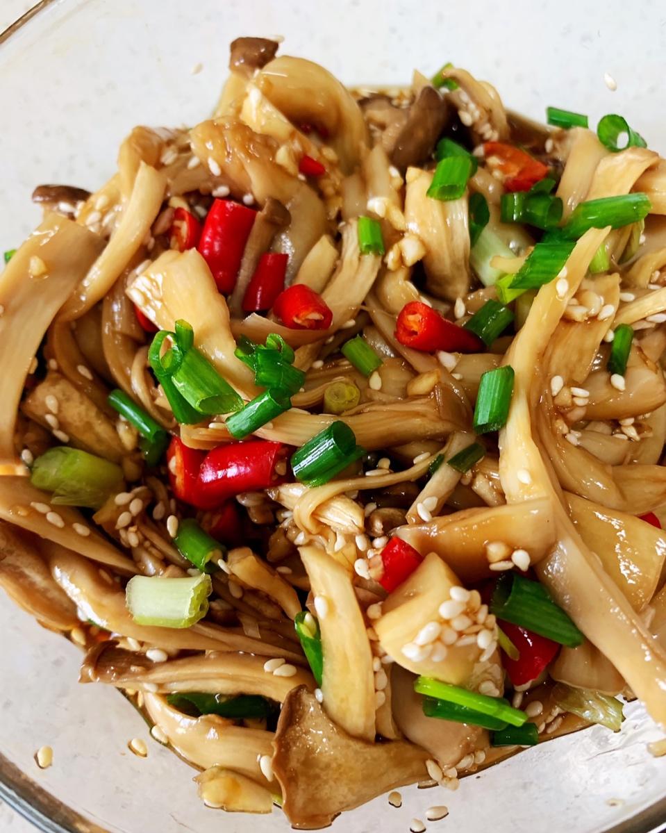 手撕凉拌杏鲍菇