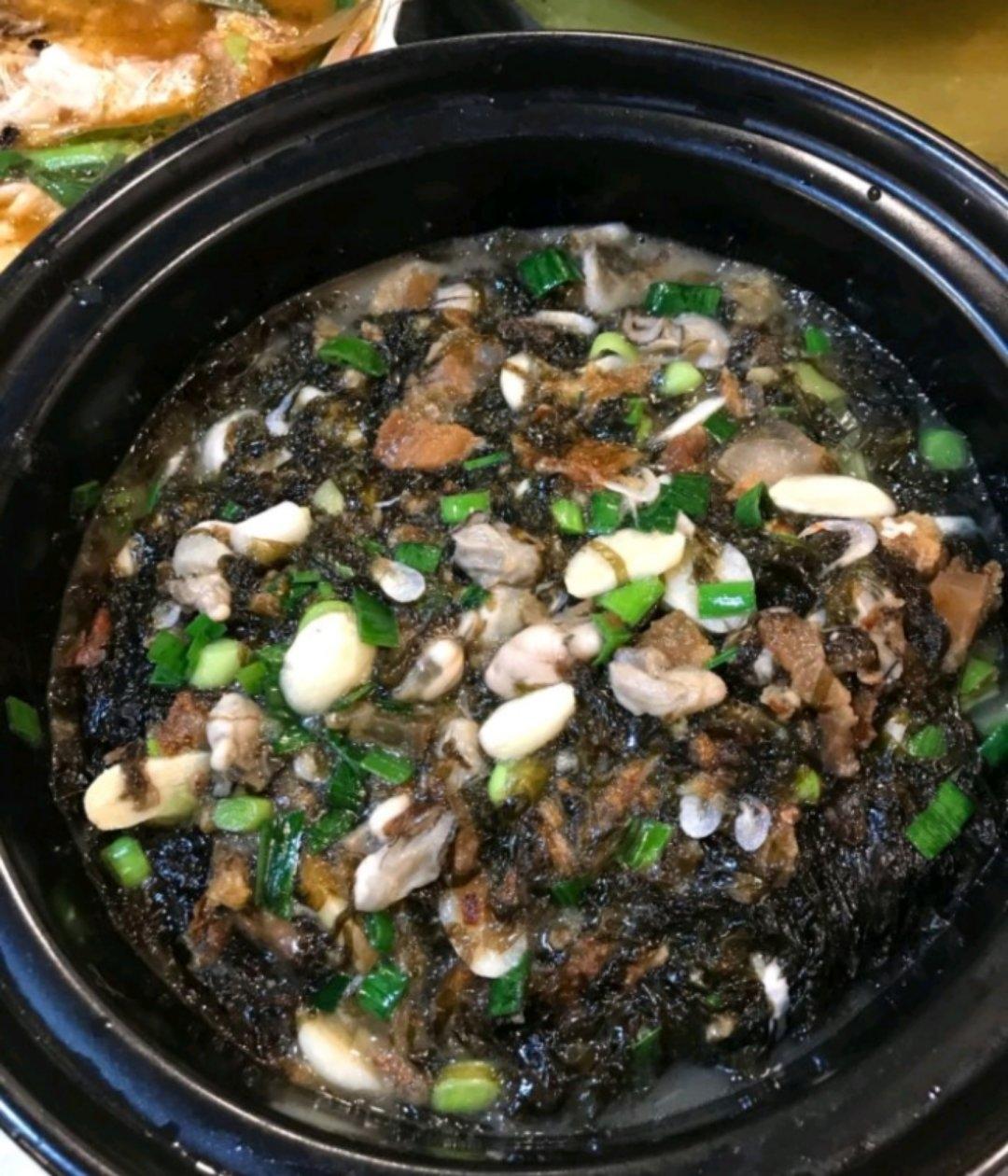 正宗紫菜海蛎煲