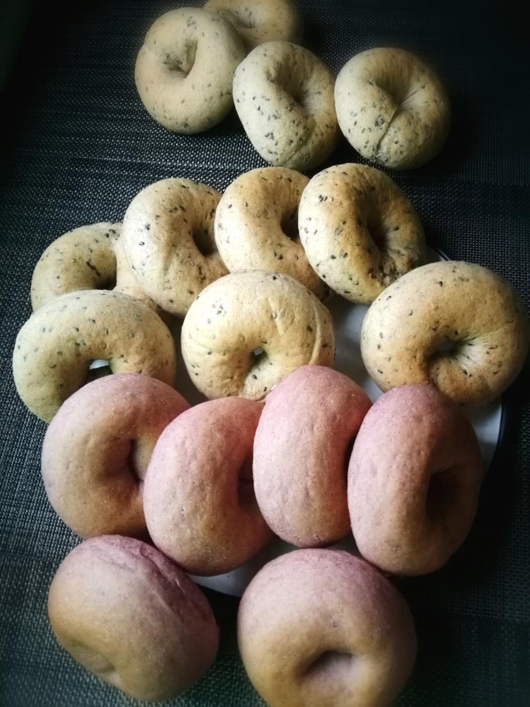 Q彈全麥貝果