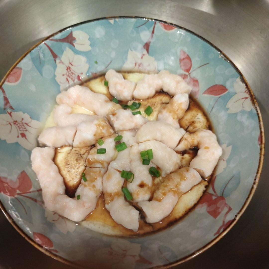 虾滑蒸蛋～最适合小孩子的美食