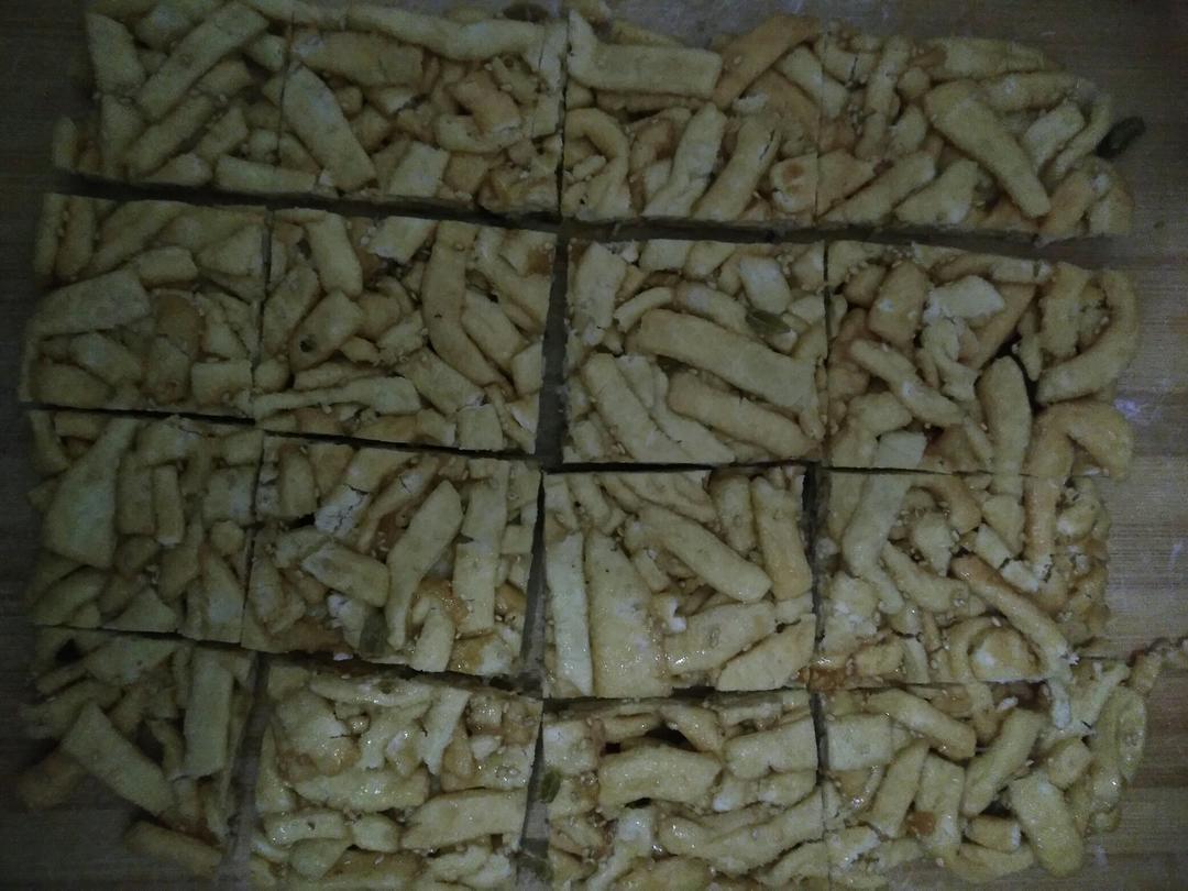松软的鸡蛋沙琪玛