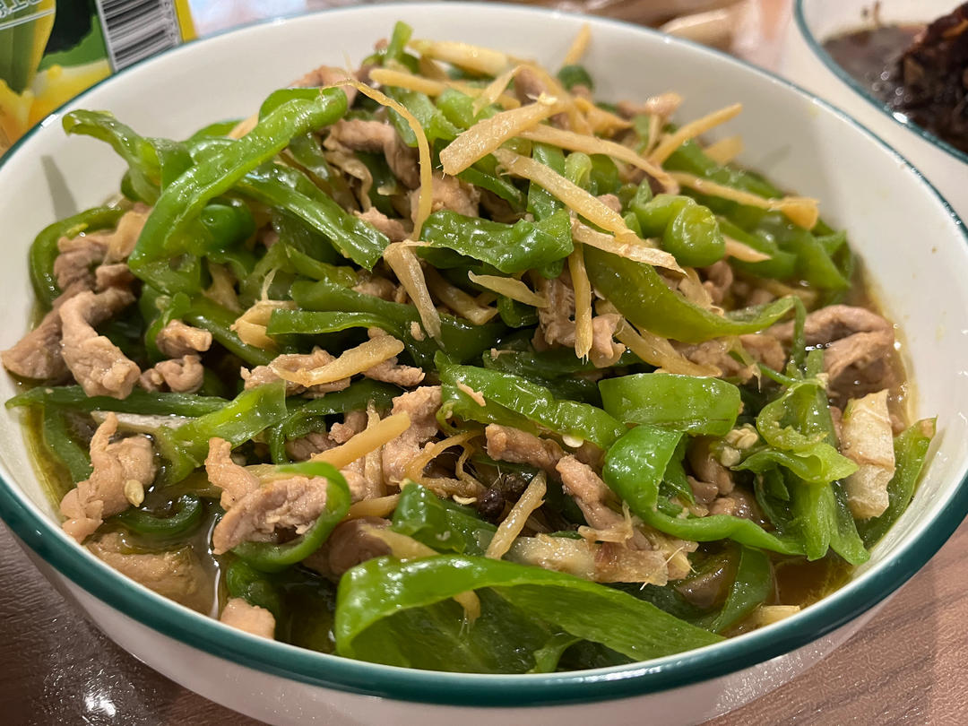 《小炒》超下饭仔姜青椒肉丝
