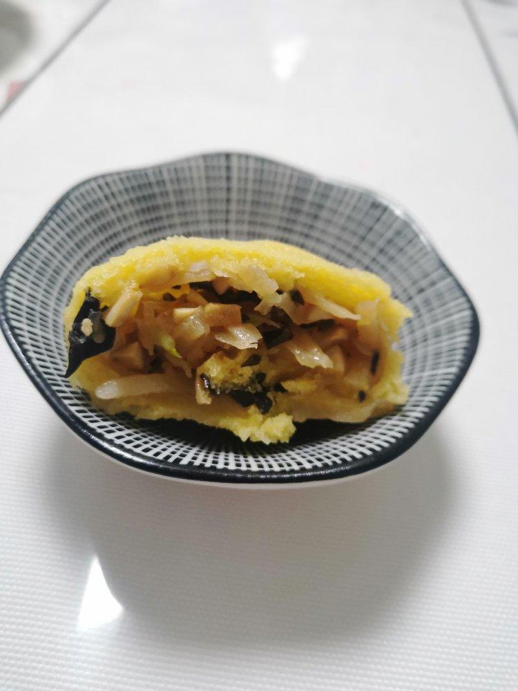 减脂餐--玉米面菜团