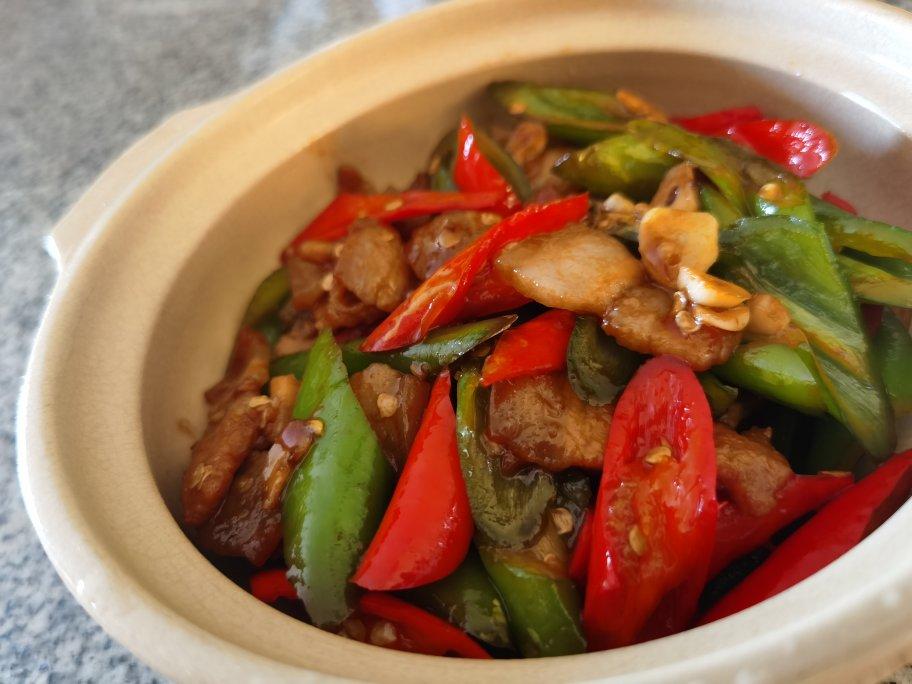谧的小家园做的辣椒炒肉
