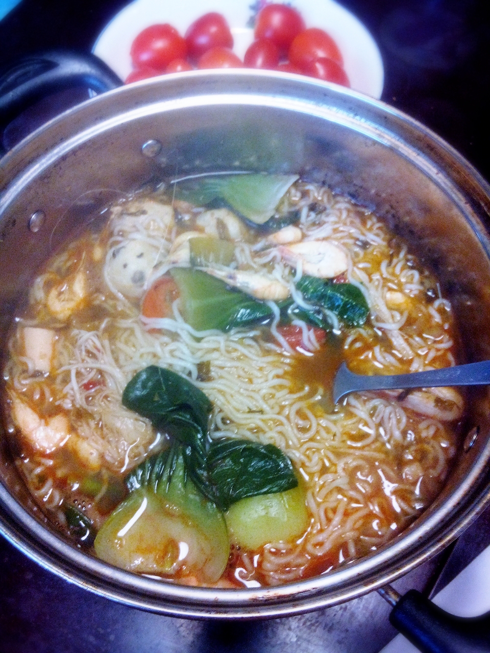 猫哥阿猫猫做的深夜泡面