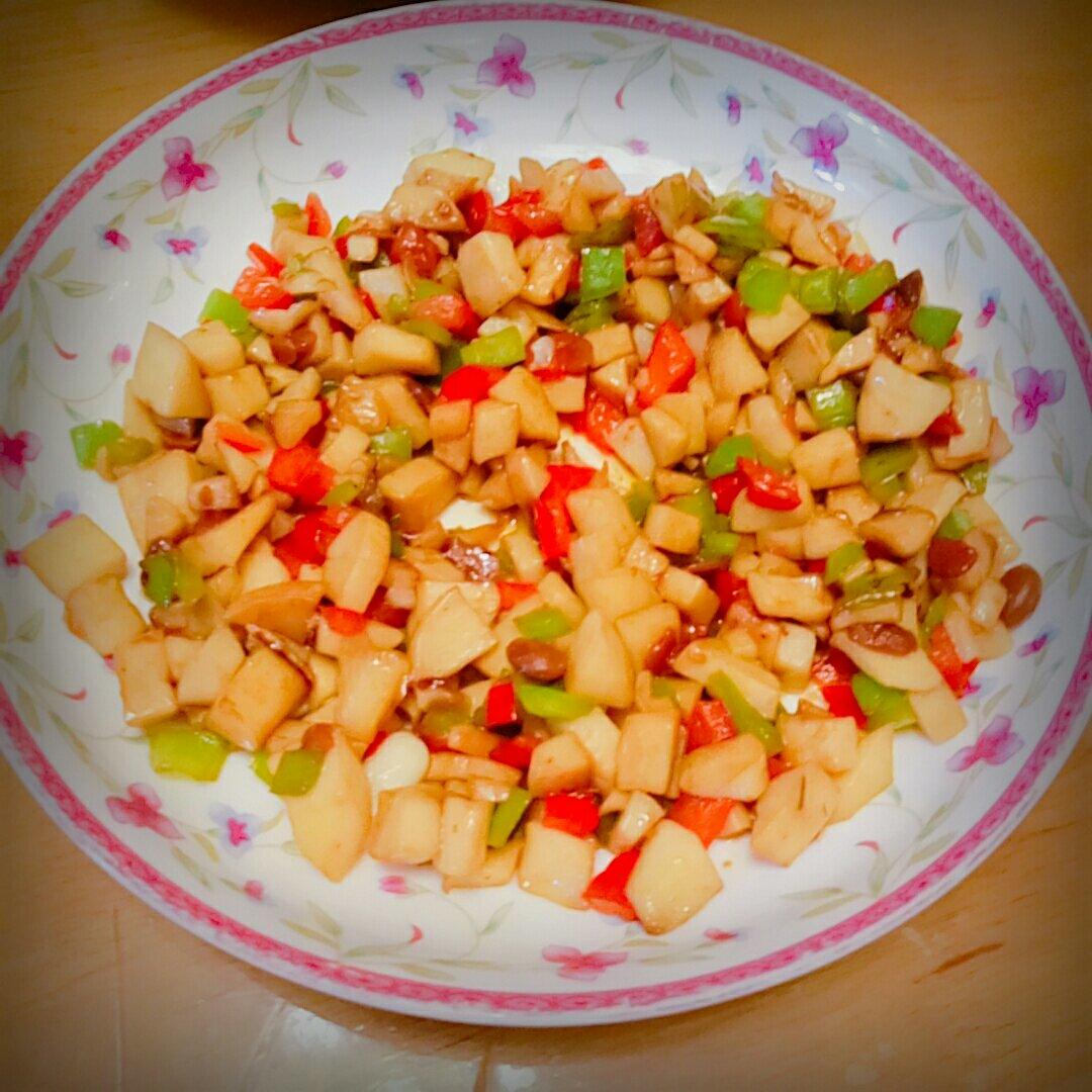 蒜蓉彩鲜杏鲍菇