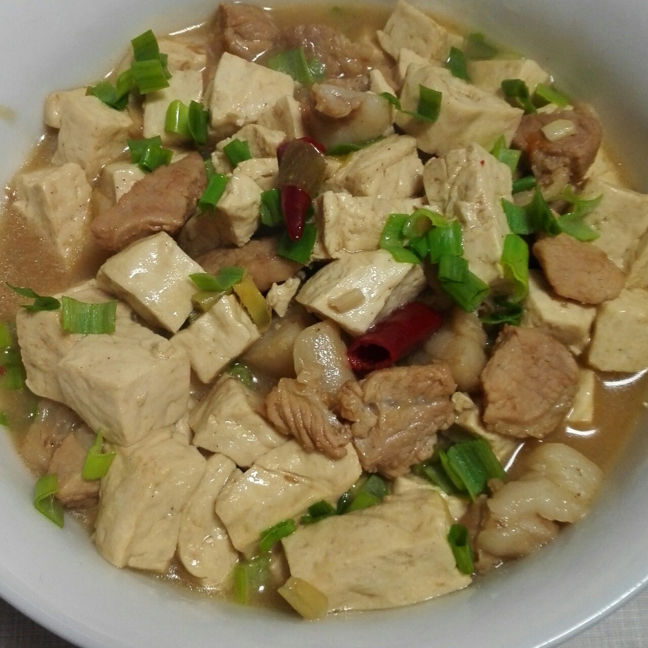 a暖洋洋a做的玉米豆腐炖肉