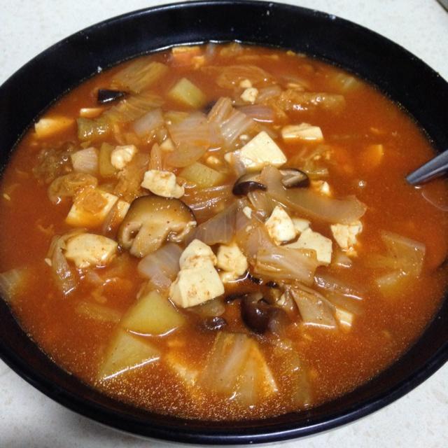 大酱汤（韩式）的做法
