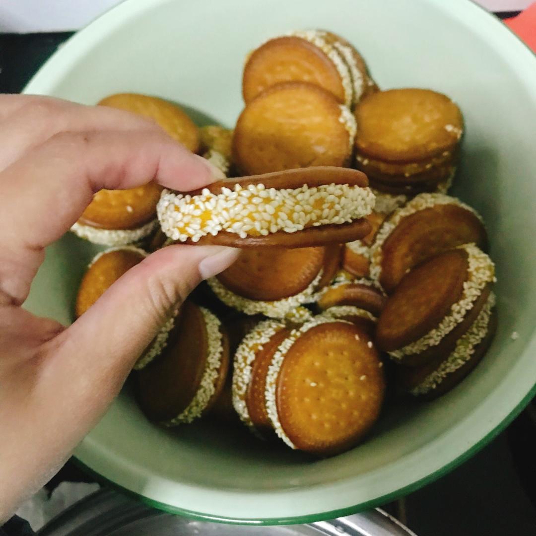 外酥里糯的南瓜饼