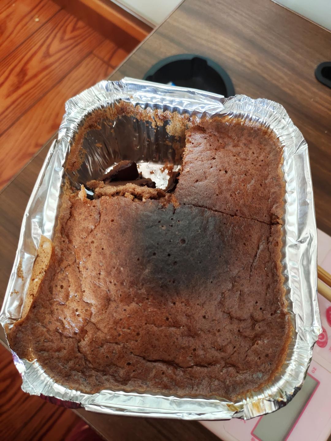 巧克力🍫流心古早味蛋糕