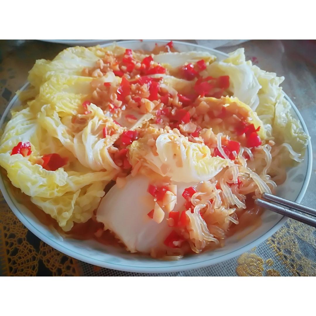 蒜蓉粉丝娃娃菜
