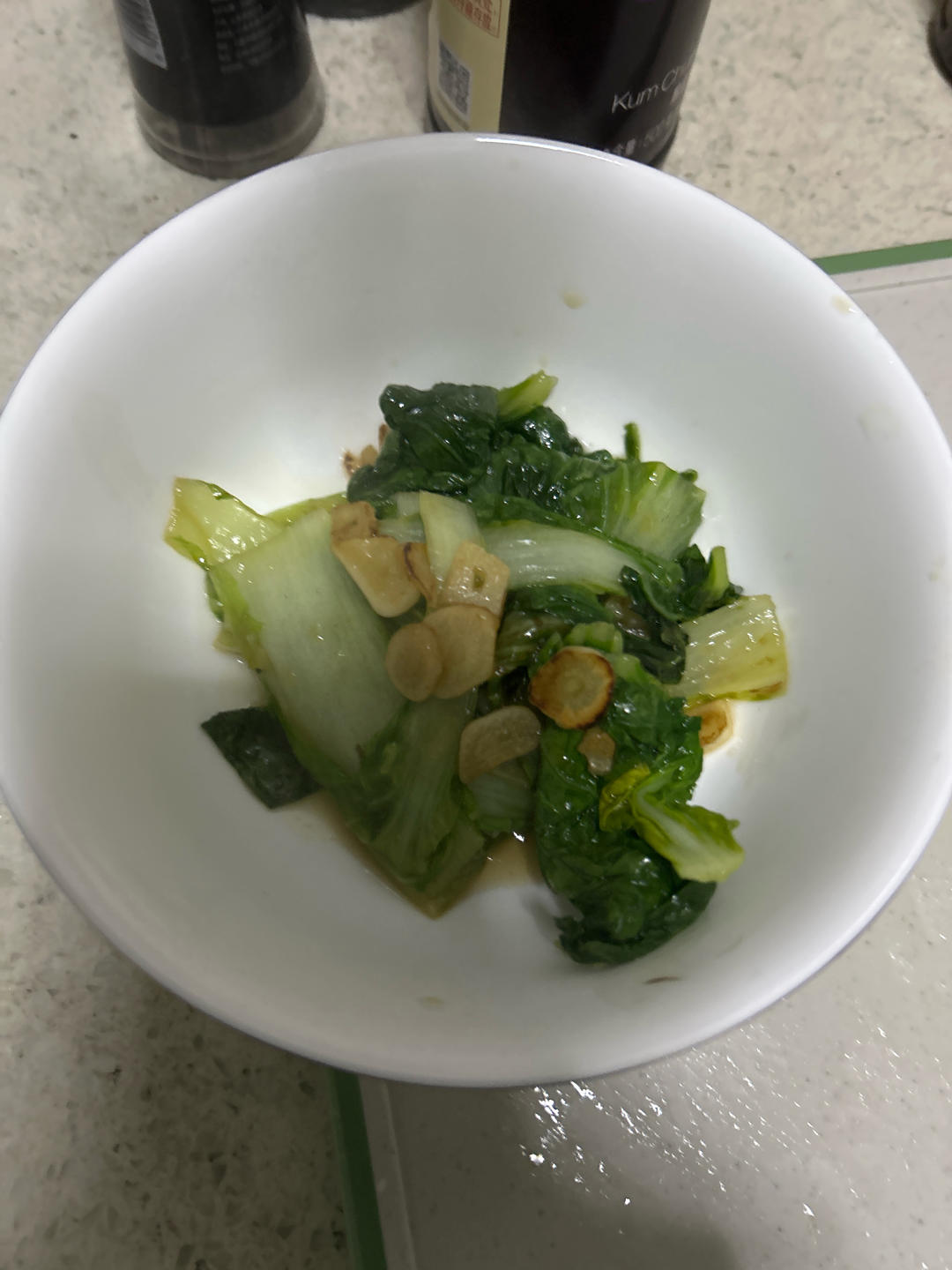 炝炒小白菜（脆爽）