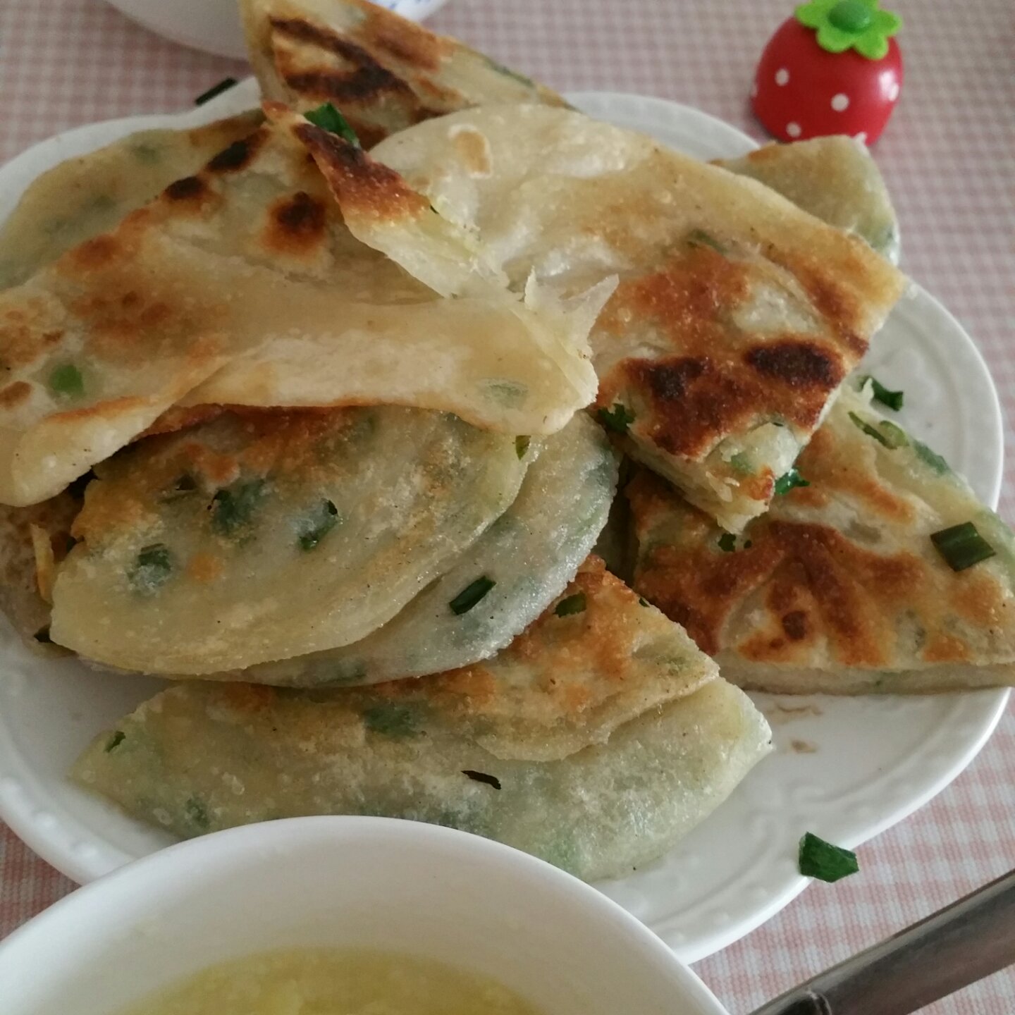 葱油酥手抓饼