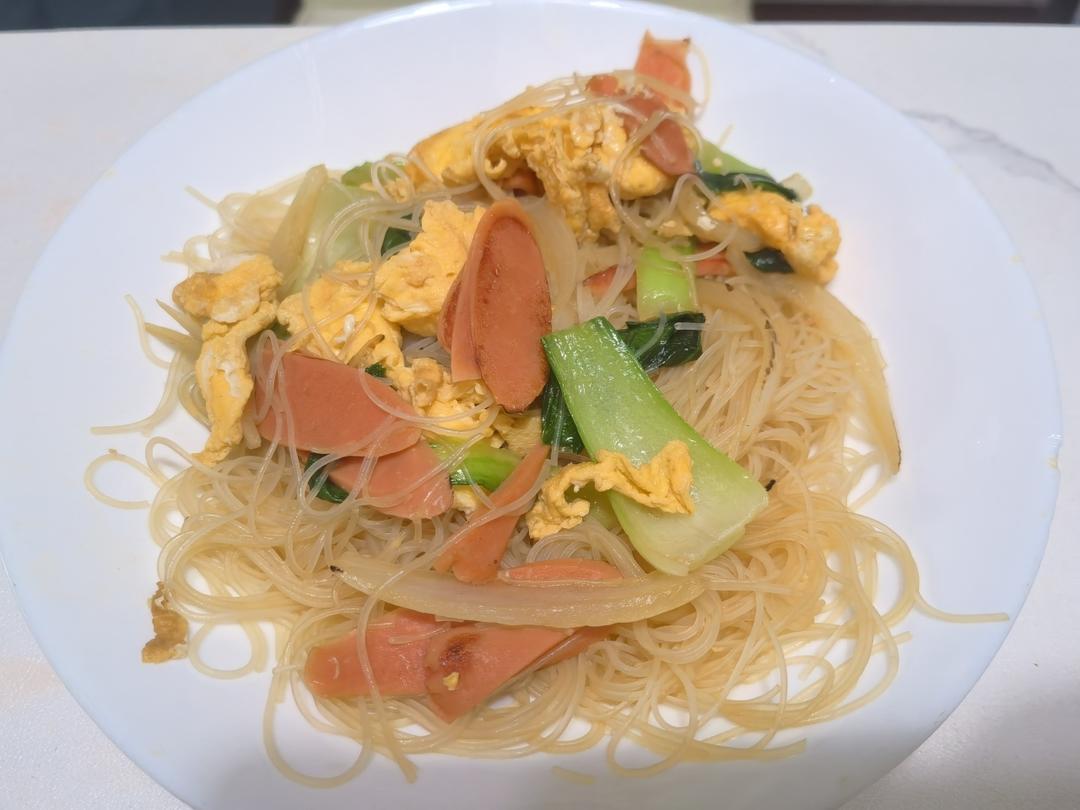 夜市小吃五⑤～炒米粉