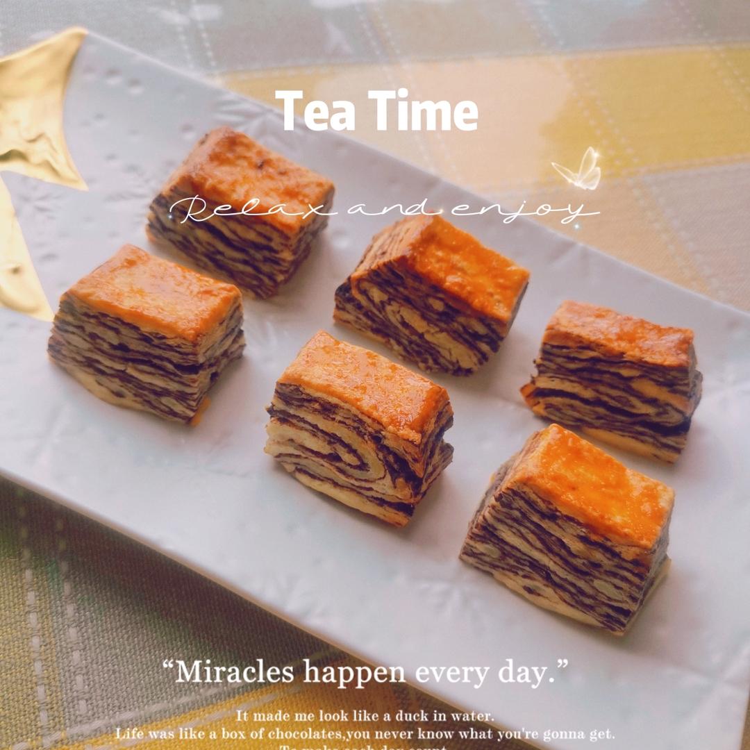 巧克力千层司康