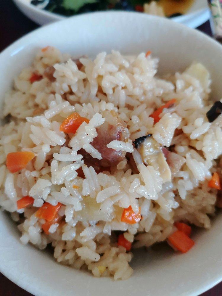 懒人煲仔饭（电饭锅）