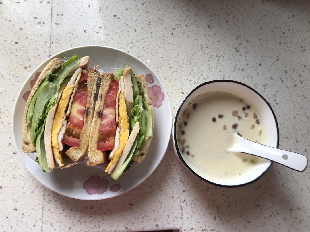 轻食瘦身三明治