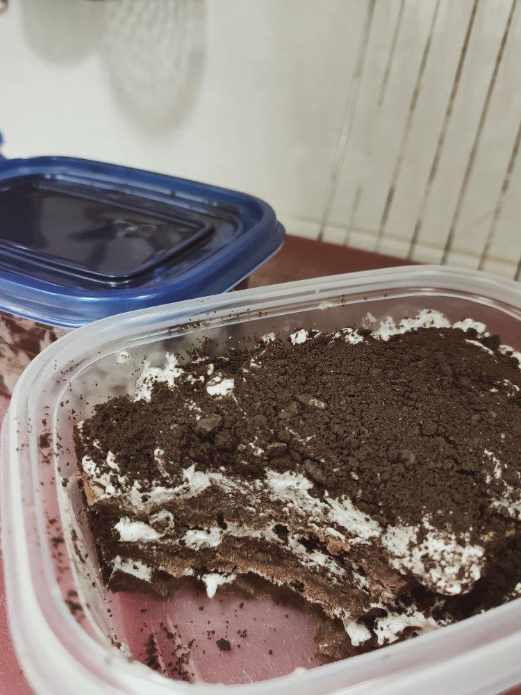 好吃到流泪的奥利奥咸奶油盒子蛋糕