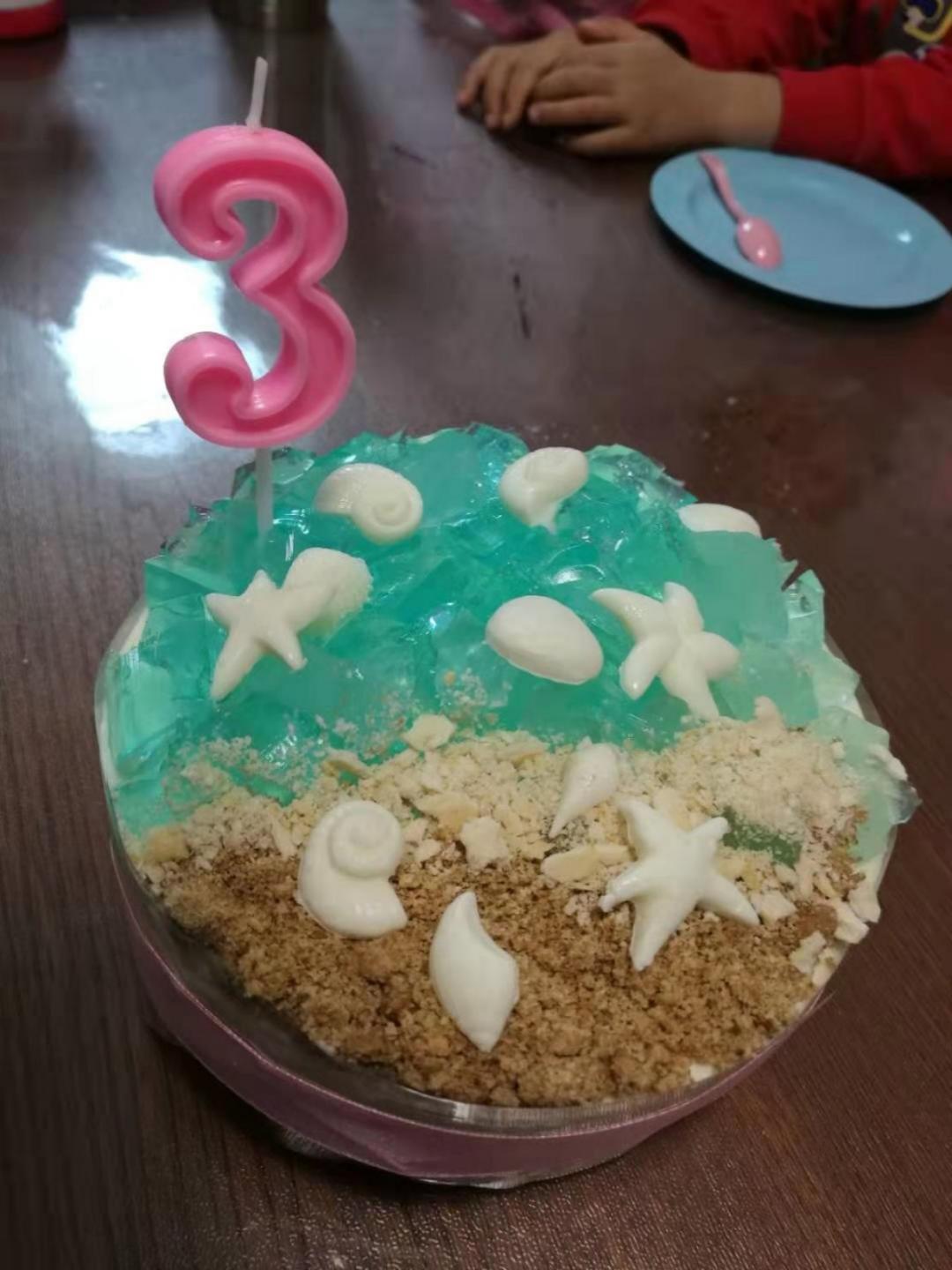 海洋酸奶慕斯蛋糕