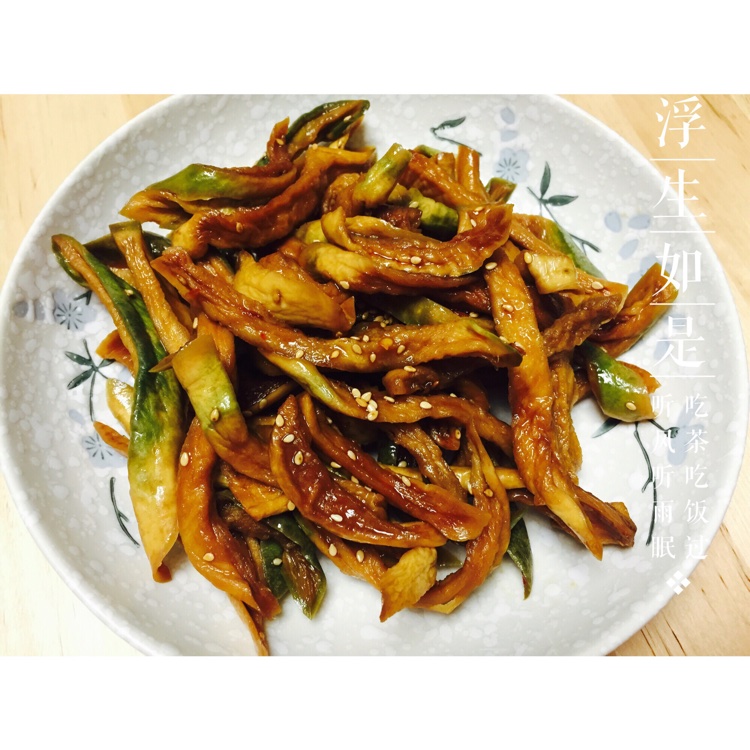 干萝卜条咸菜