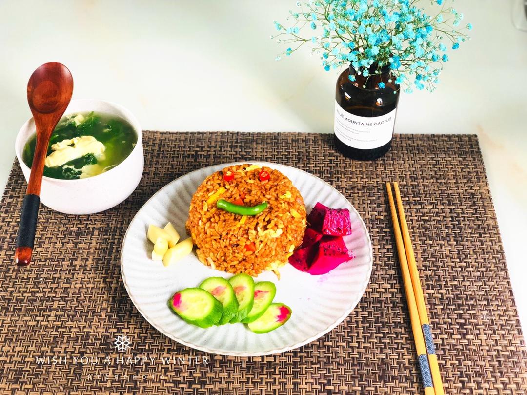 酱油炒饭(超级简单)