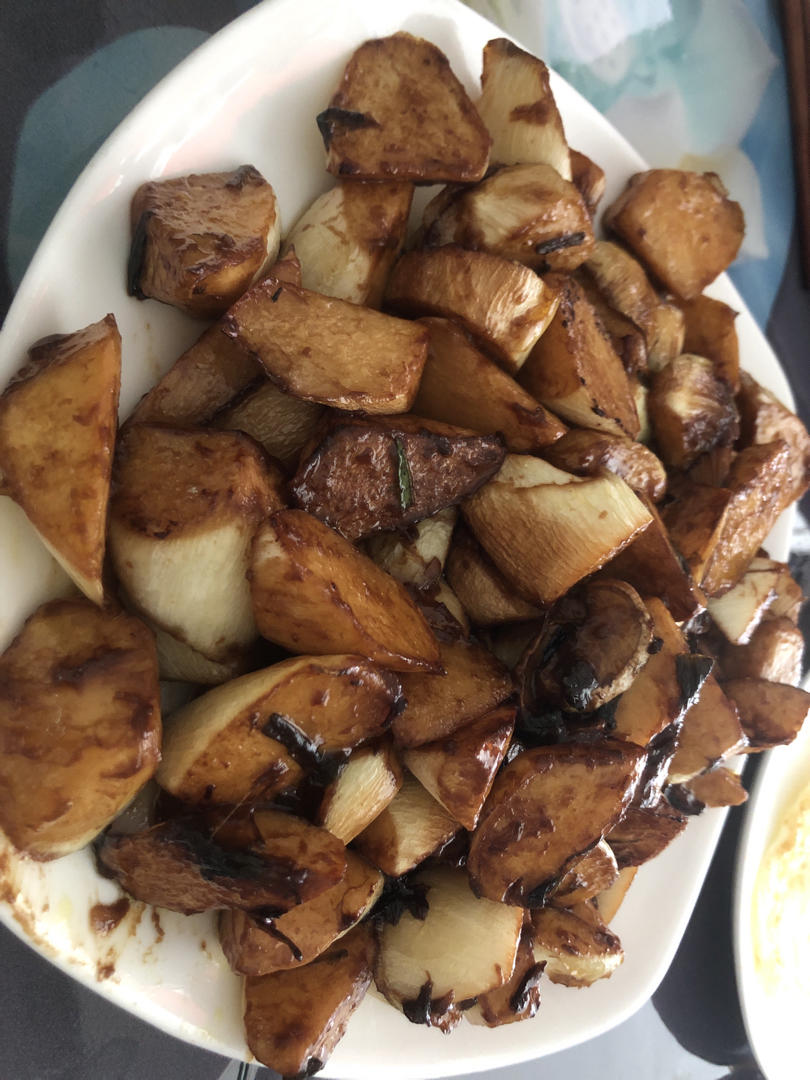 小羽私厨之油焖茭白