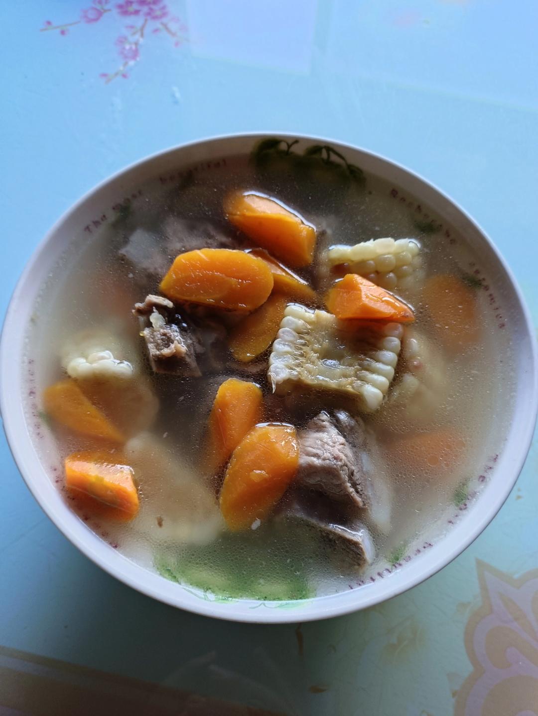 玉米排骨汤（简易电饭煲版）