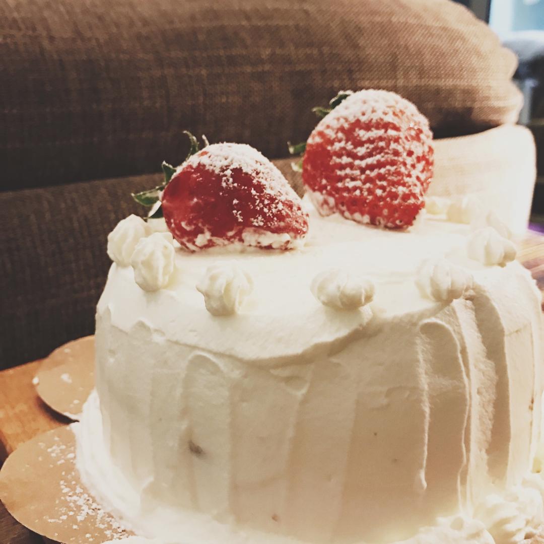草莓奶油蛋糕