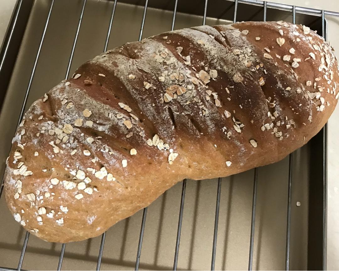 「欧包」经典英式布鲁姆面包 English bloomer