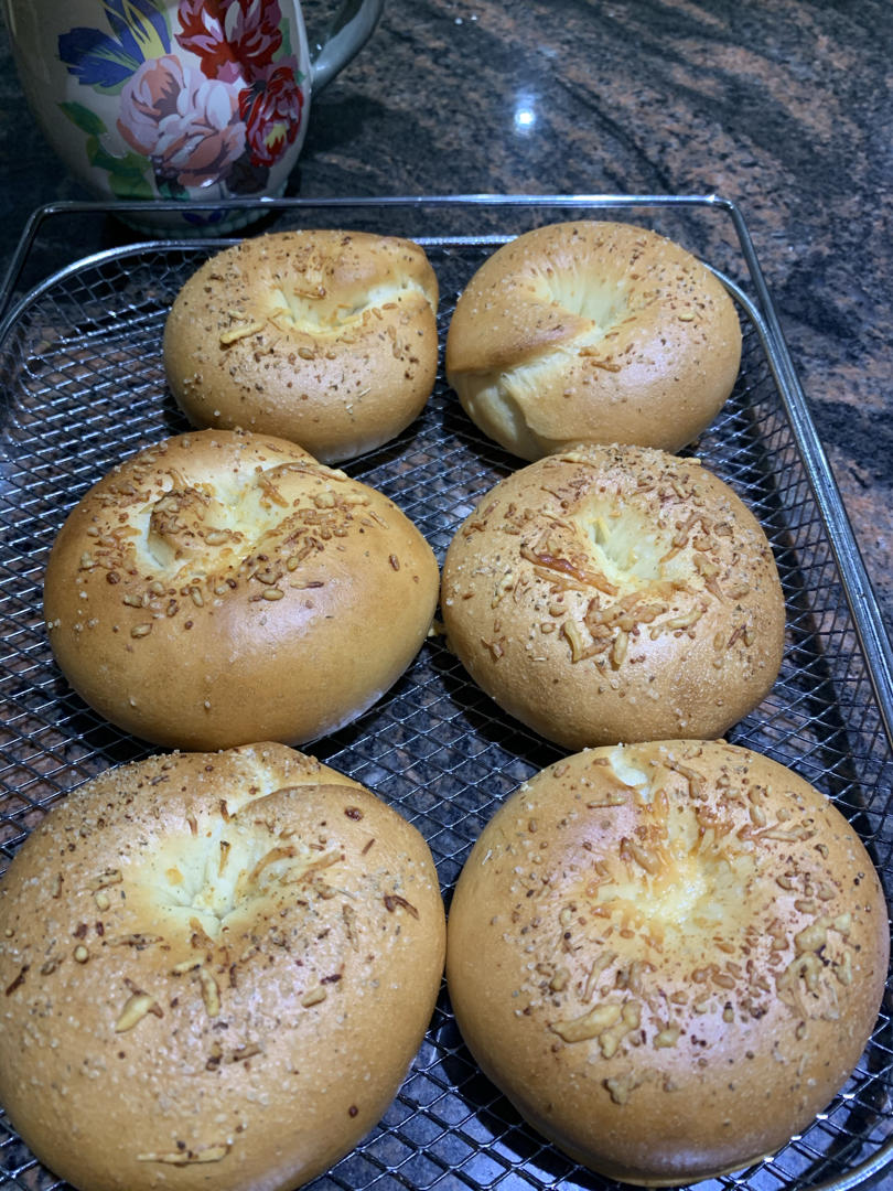 原味贝果🥯/黑芝麻贝果🥯