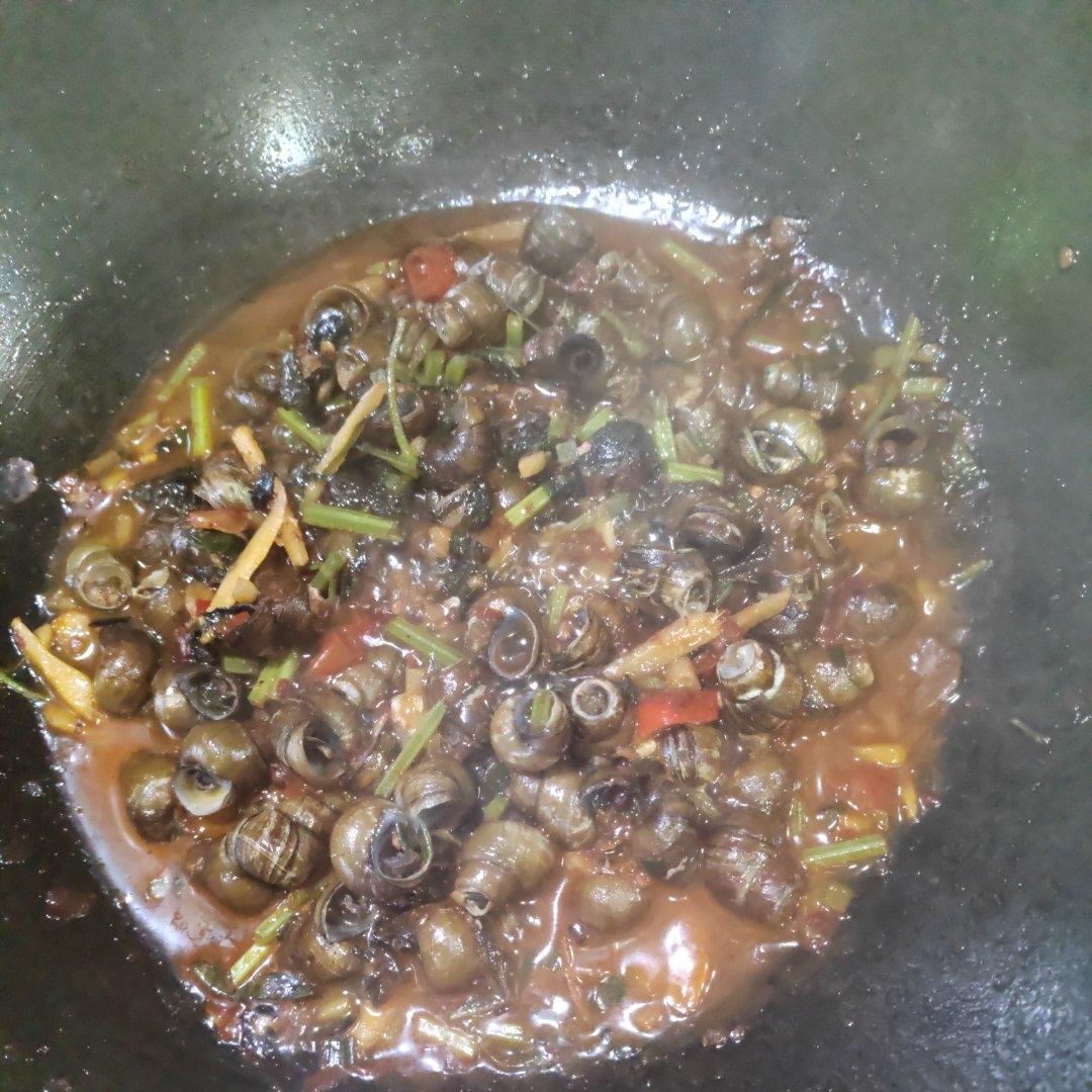 家常香辣炒田螺（螺蛳）口味唆螺做法