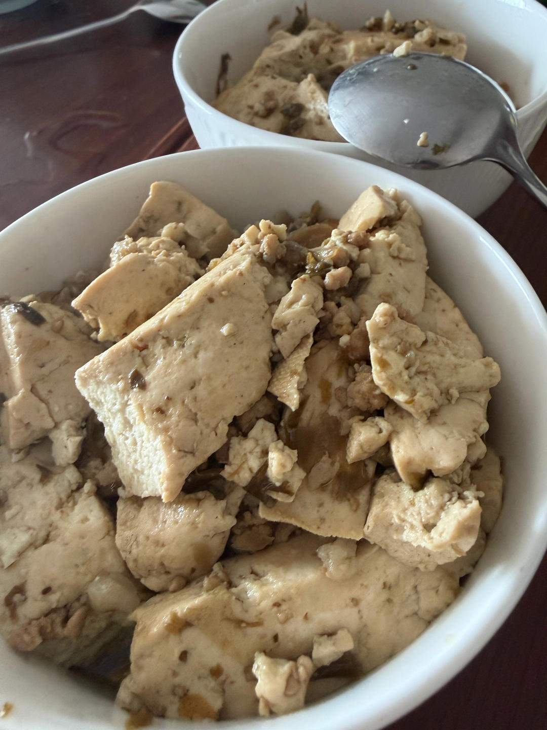 肉末豆腐～超级下饭