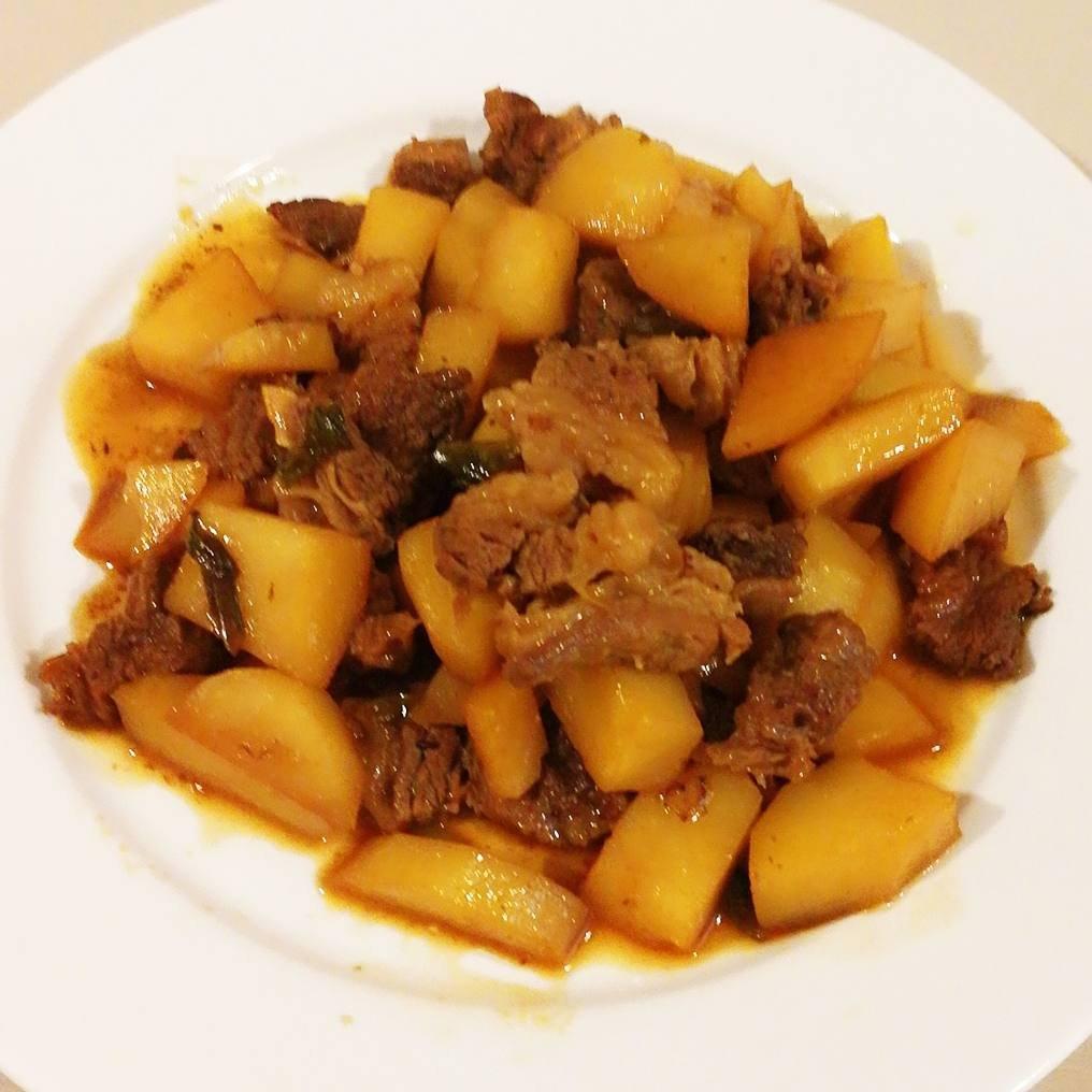 rachel541做的红烧土豆牛腩