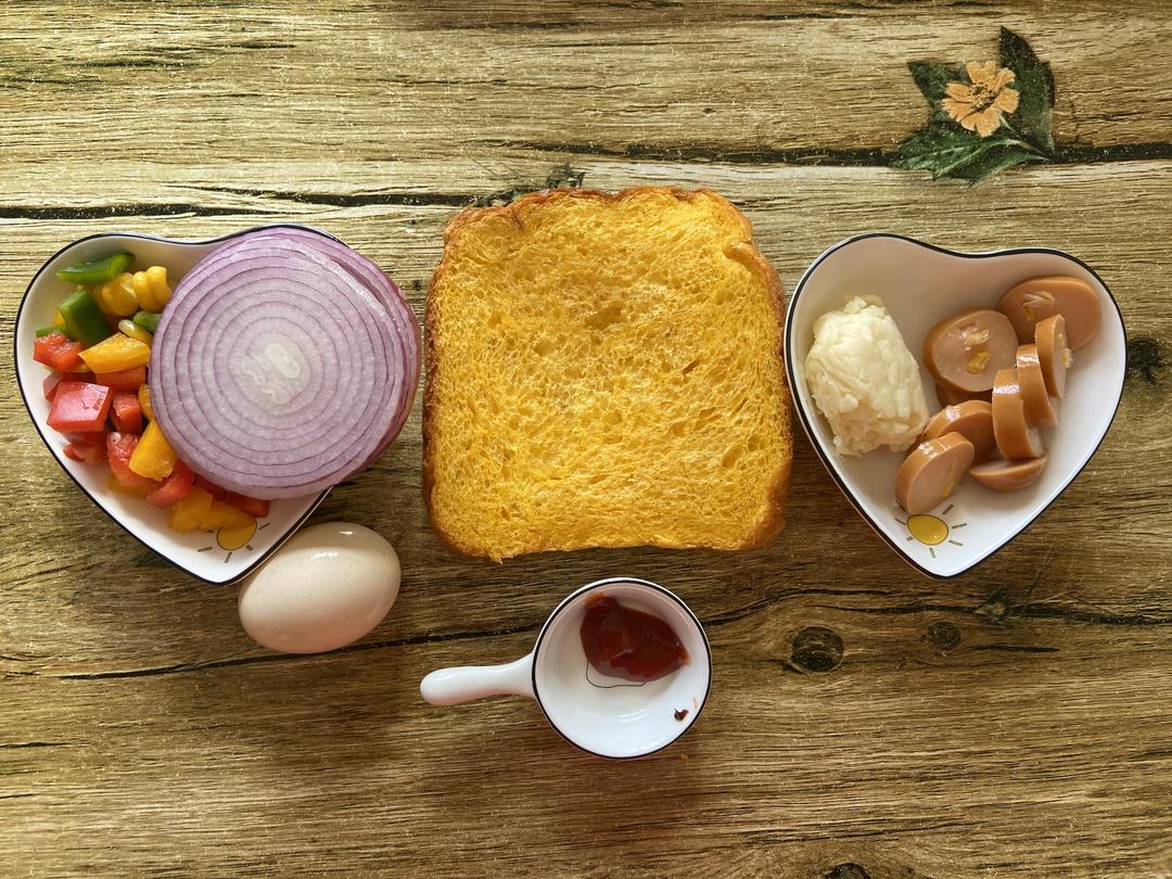 纯奶手撕吐司的做法 步骤1