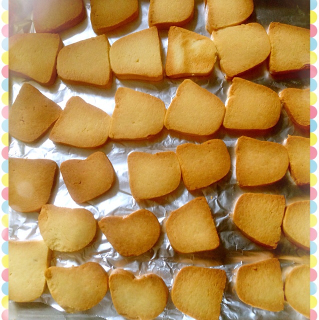 【炼乳脆饼•硬】非常简单的硬饼干