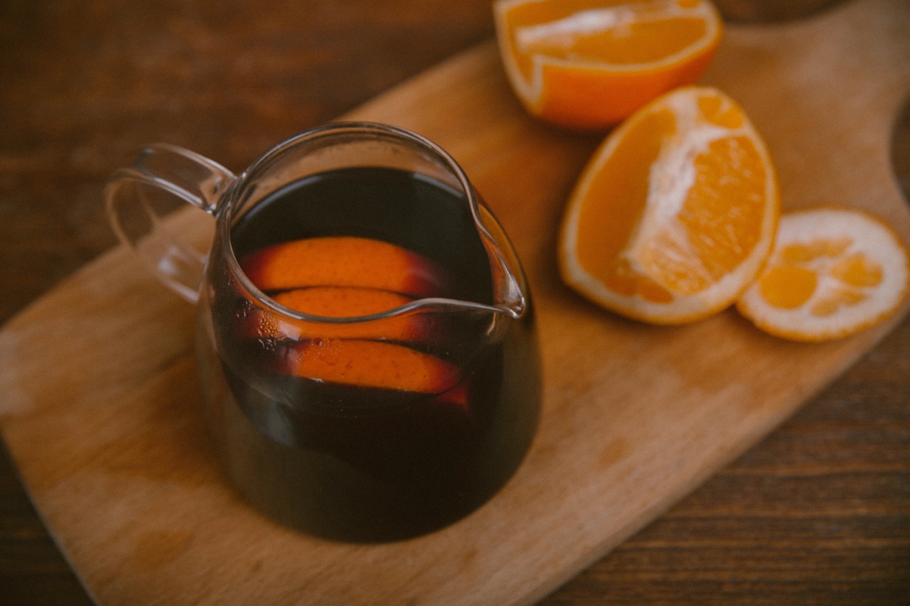 香橙浓情红酒的做法
