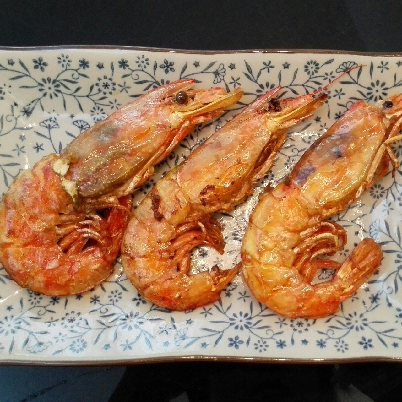 盐烤阿根廷红虾