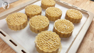 五仁月饼，广式传统老味道的做法 步骤6