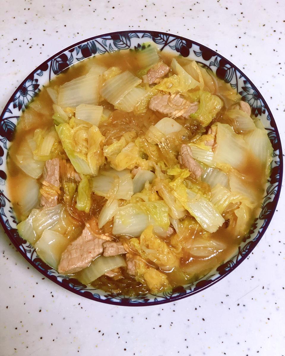 白菜炖粉条