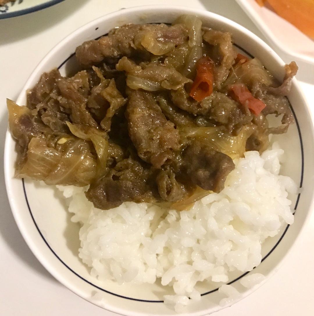 吉野家牛肉饭（牛丼）