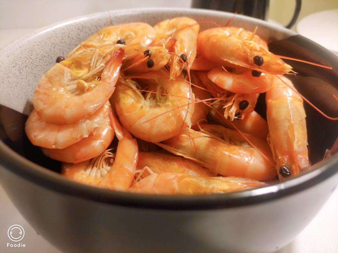 最简单的煮虾方法（超鲜甜）